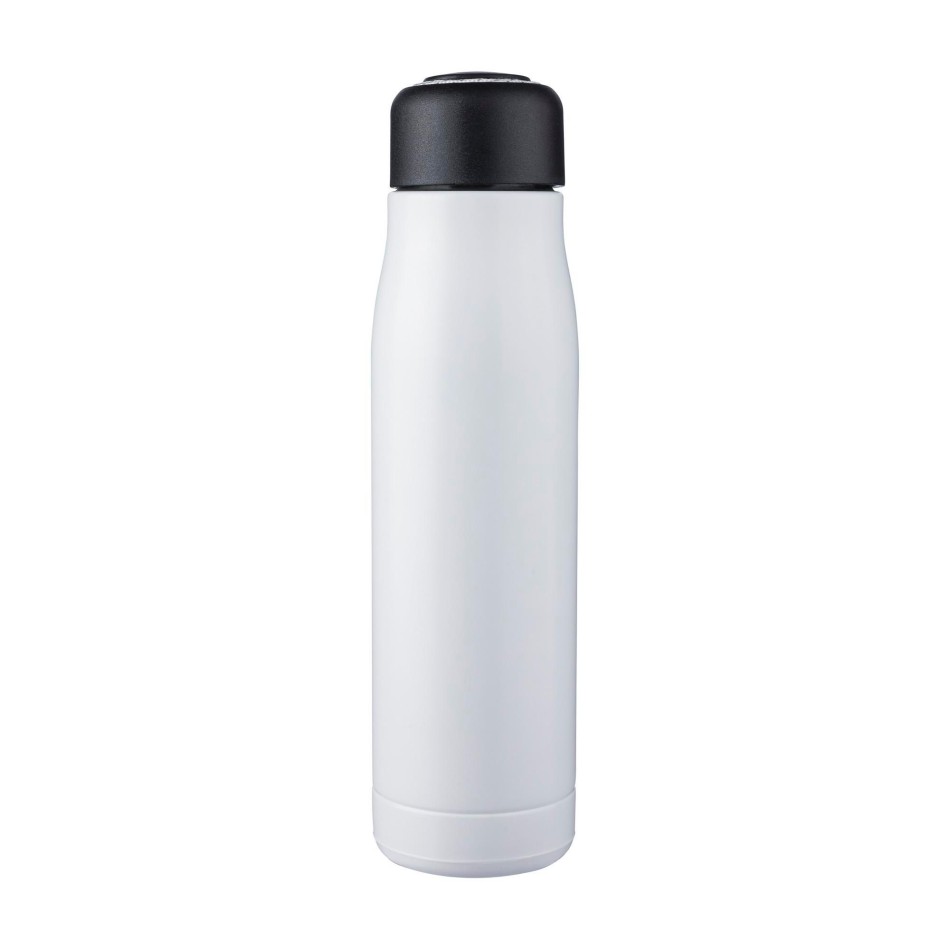 Borraccia in acciaio inox riciclato doppia parete 500 ml Solene - Gadget.it - 