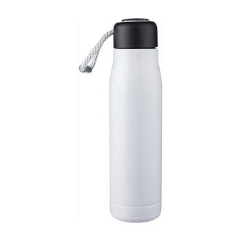 Borraccia in acciaio inox riciclato doppia parete 500 ml Solene - Gadget.it - 
