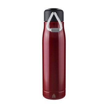 Borraccia in acciaio inox riciclato doppia parete 500 ml Solene - Gadget.it - 