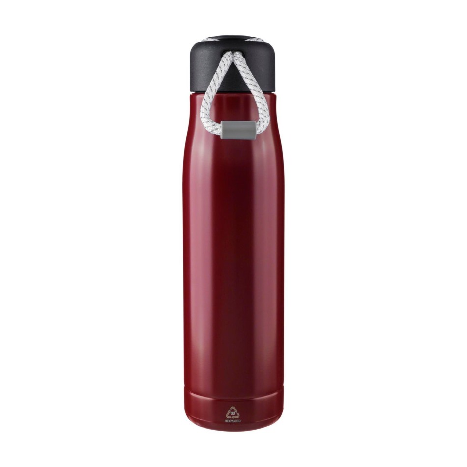 Borraccia in acciaio inox riciclato doppia parete 500 ml Solene - Gadget.it - 