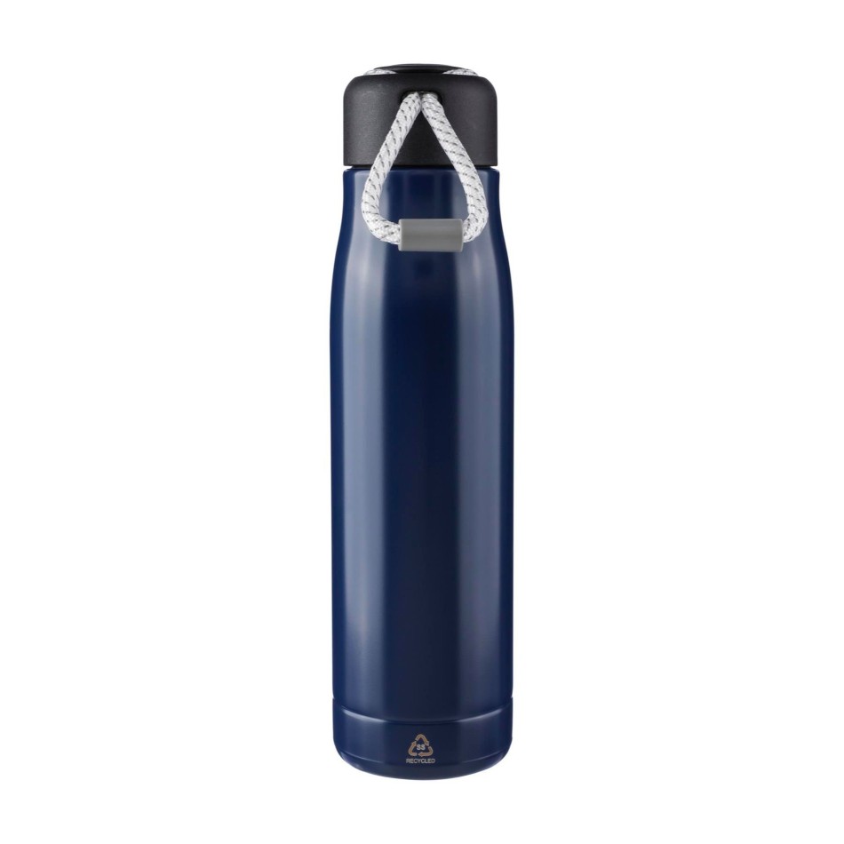 Borraccia in acciaio inox riciclato doppia parete 500 ml Solene - Gadget.it - 