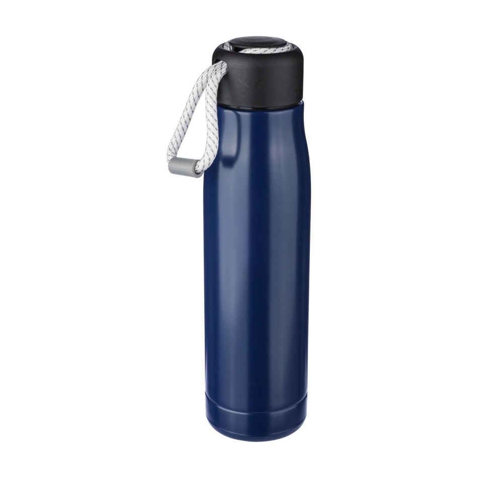 Borraccia in acciaio inox riciclato doppia parete 500 ml Solene - Gadget.it - 