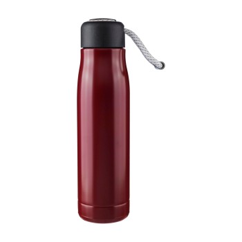 Borraccia in acciaio inox riciclato doppia parete 500 ml Solene - Gadget.it - 