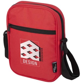 Borsa a tracolla in materiale riciclato certificato GRS Byron 2l - Gadget.it - 