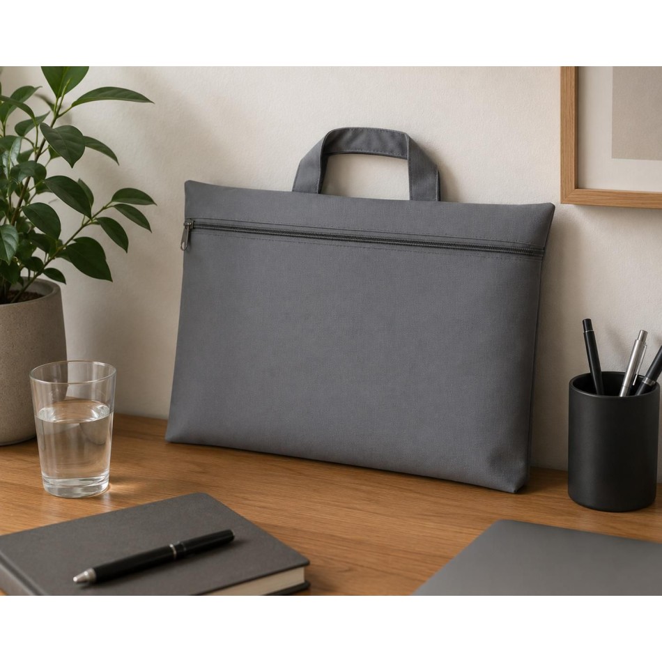 Borsa Seminario in Poliestere 600D con Chiusura Lampo - Gadget.it - 