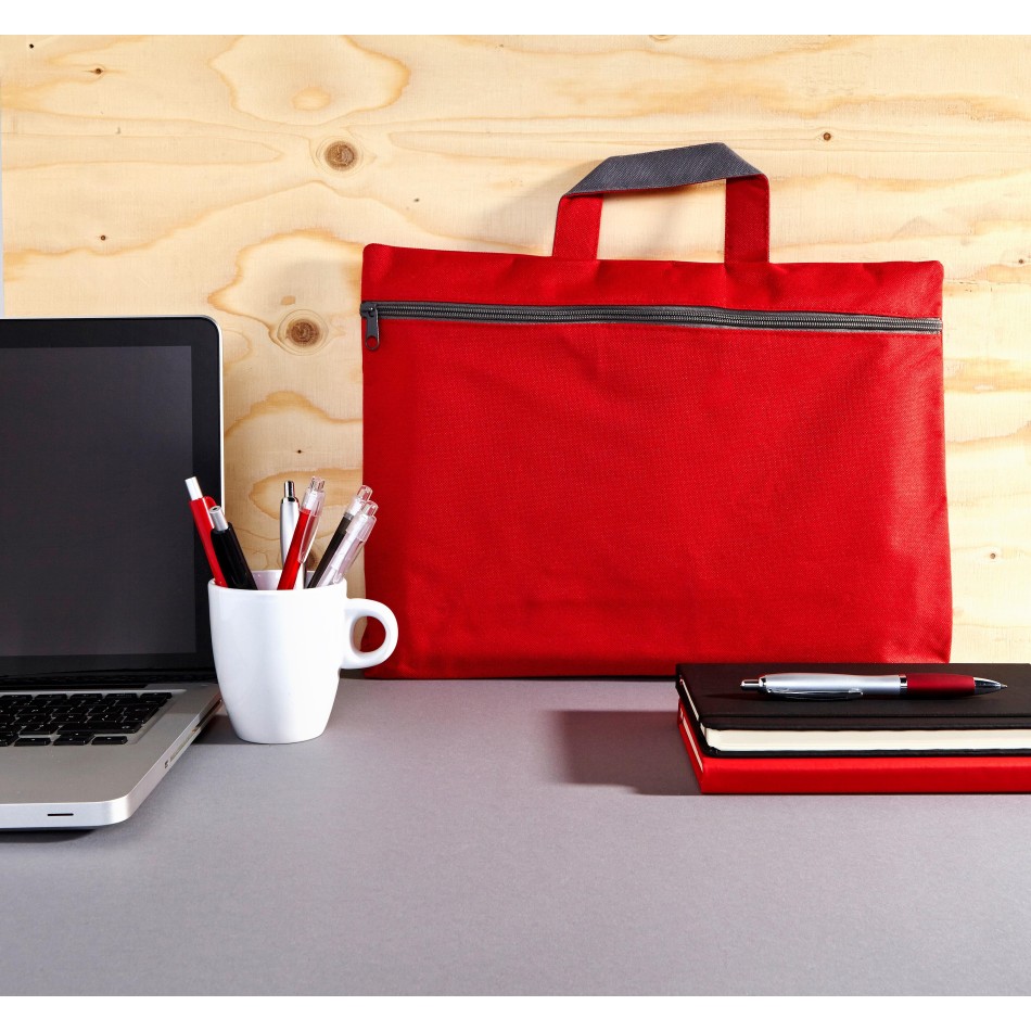 Borsa Seminario in Poliestere 600D con Chiusura Lampo - Gadget.it - 