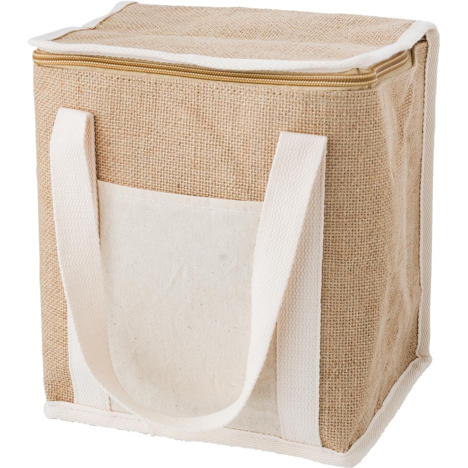 Borsa termica in juta 21x16x23 cm - RAVEENA - Gadget.it - 