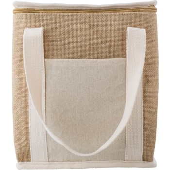 Borsa termica in juta 21x16x23 cm - RAVEENA - Gadget.it - 