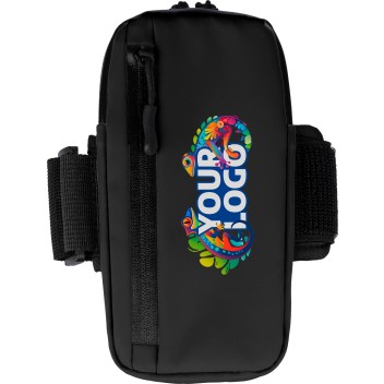 Borsello sportivo in poliestere con rivestimento in PU Christel - Gadget.it - 