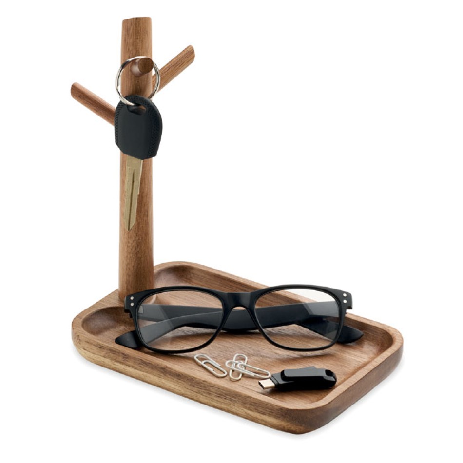 BRANCA - Portachiavi in legno d'acacia - Gadget.it - 