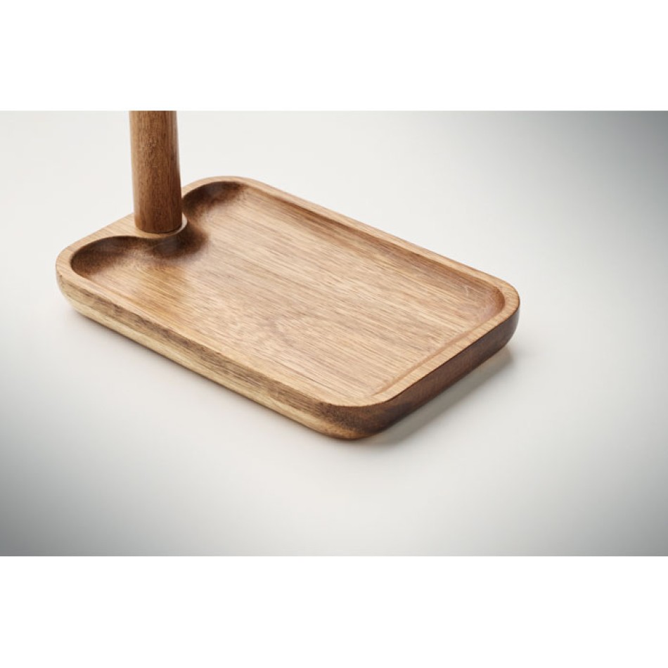 BRANCA - Portachiavi in legno d'acacia - Gadget.it - 