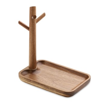 BRANCA - Portachiavi in legno d'acacia - Gadget.it - 