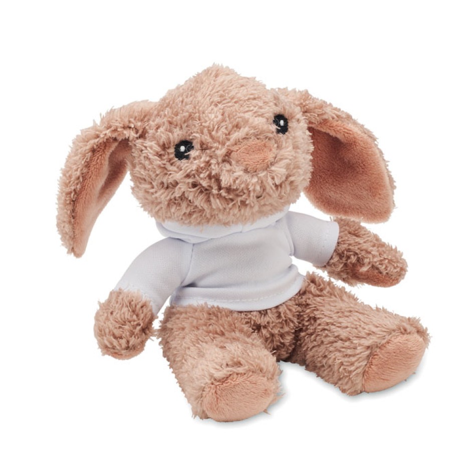 BUNNY - Peluche coniglietto con felpa - Gadget.it - 