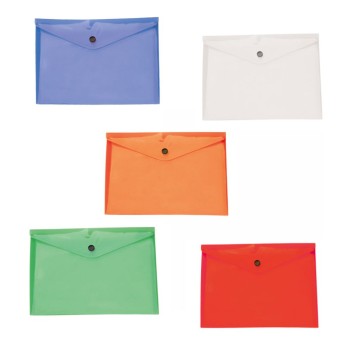 Busta portadocumenti in pvc trasparente 24x17 - Gadget.it - 