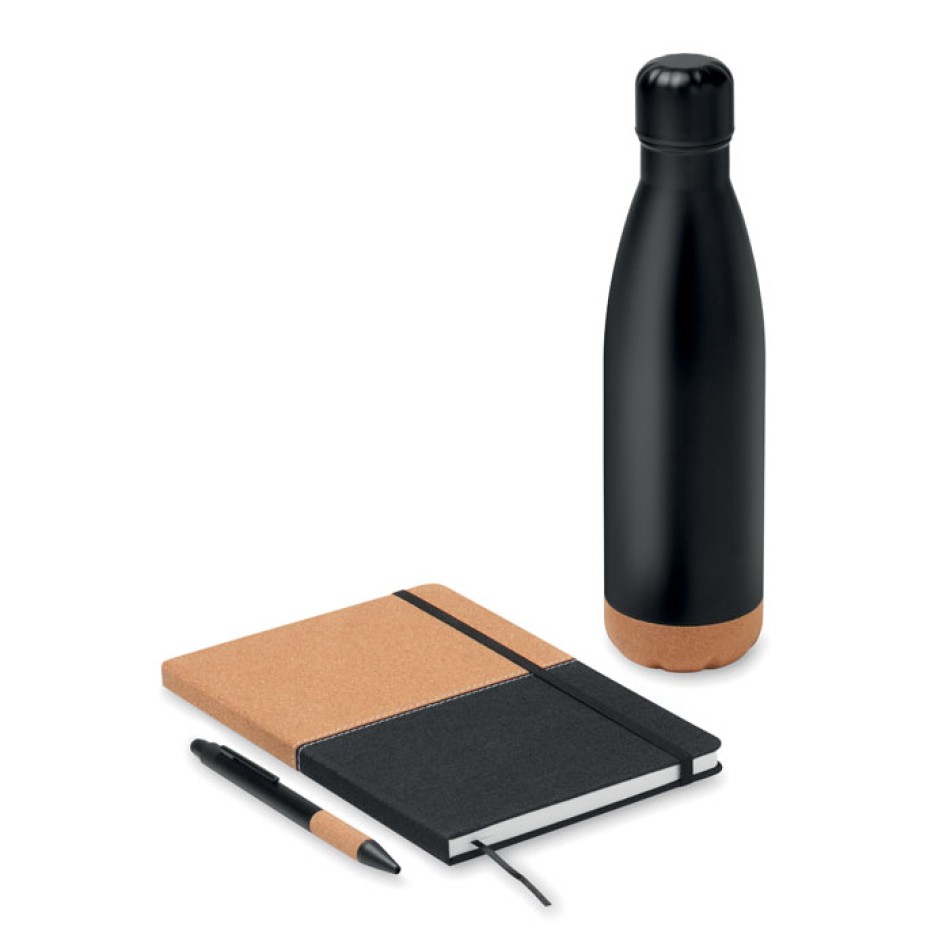 Set notes A5 borraccia e penna - CADEAU - Gadget.it - 