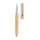Penna roller in bamboo refill blu - CAIRO 