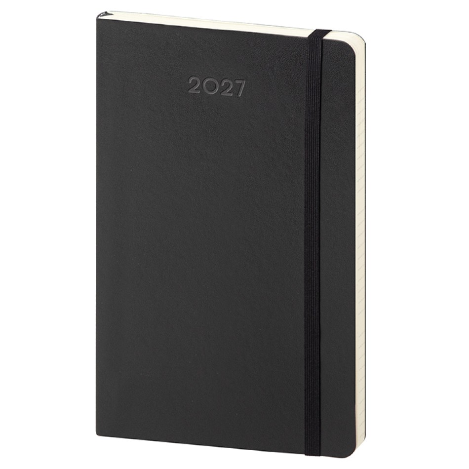 Agenda Settimanale 13x21 cm - Calamus Black - Gadget.it - 