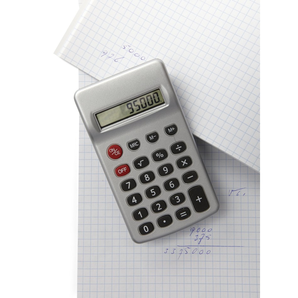 Calcolatrice 8 cifre in ABS Tulia - Gadget.it - 