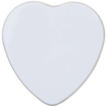 Candela in scatola di latta a forma di cuore all'aroma di vaniglia Blissful - Gadget.it - 