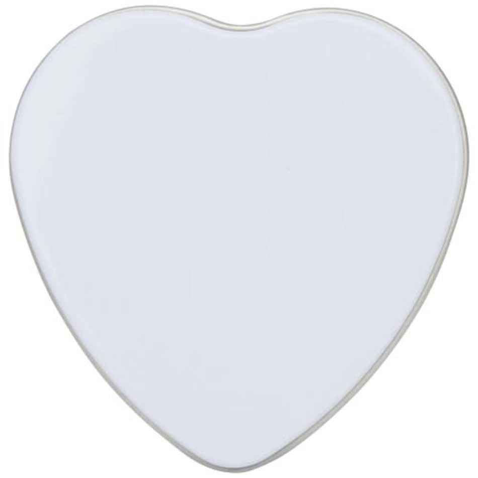 Candela in scatola di latta a forma di cuore all'aroma di vaniglia Blissful - Gadget.it - 