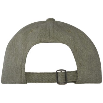 Cappellino in tessuto riciclato Aware™ a 5 pannelli Onyx - Gadget.it - 