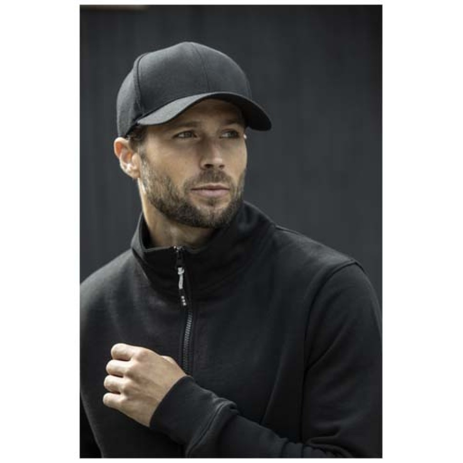 Cappellino in tessuto riciclato Aware™ a 6 pannelli Opal - Gadget.it - 