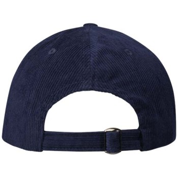 Cappello in velluto a coste a 6 pannelli in tessuto riciclato Hutton - Gadget.it - 