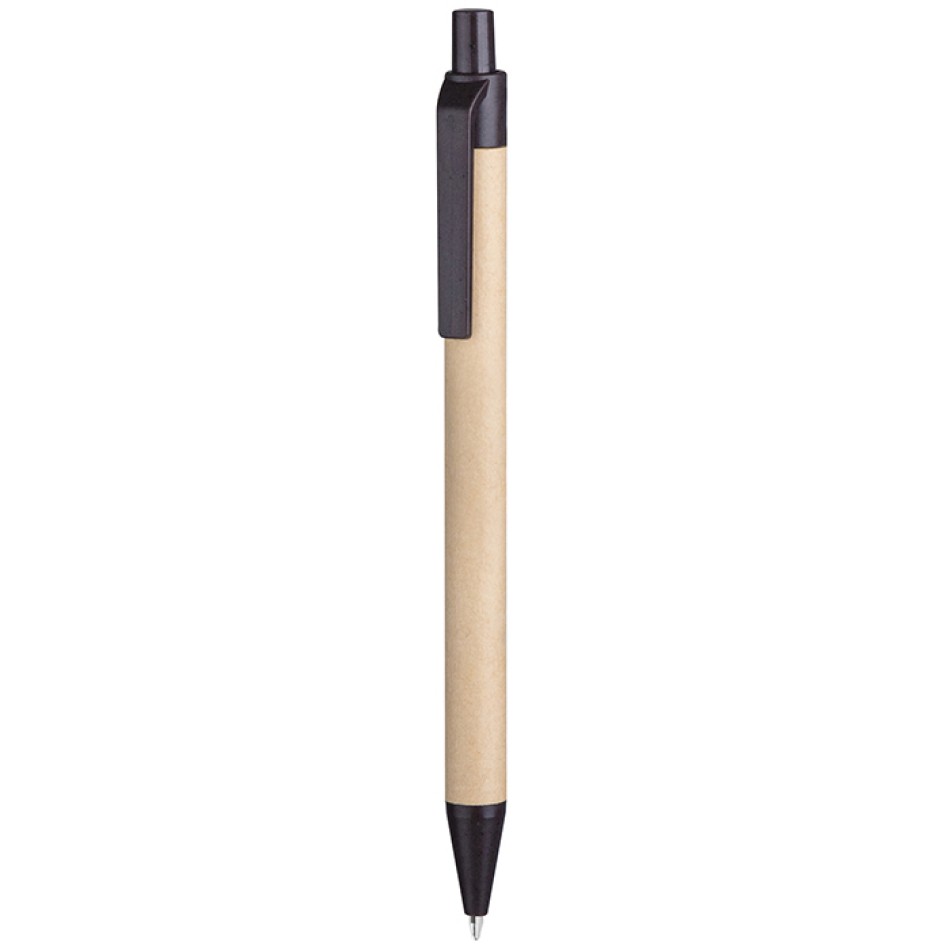 Penna in carta refill nero - CAPPUCCINO - Gadget.it - 