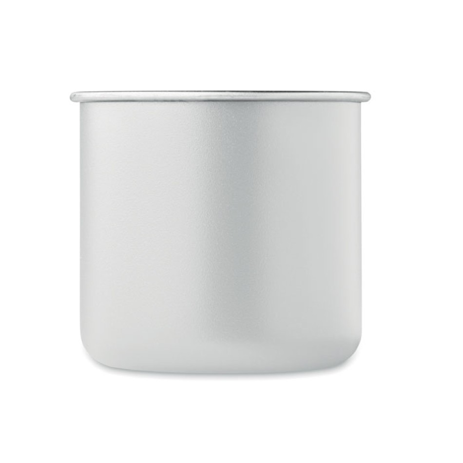 Tazza in acciaio inox riciclato 300ml - CARIBU  - Gadget.it - 