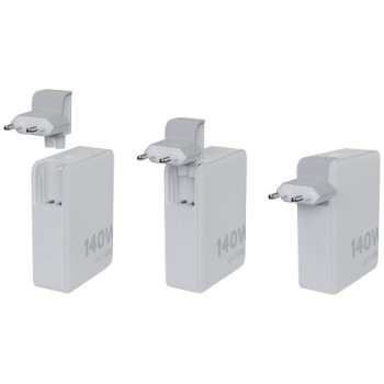 Caricabatterie da viaggio da 14 0W con cavo USB-C PD da 240 W Xtorm XVC2140 GaN Ultra - Gadget.it - 