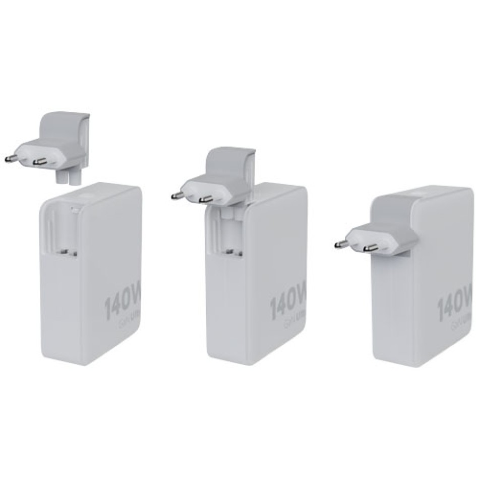 Caricabatterie da viaggio da 14 0W con cavo USB-C PD da 240 W Xtorm XVC2140 GaN Ultra - Gadget.it - 