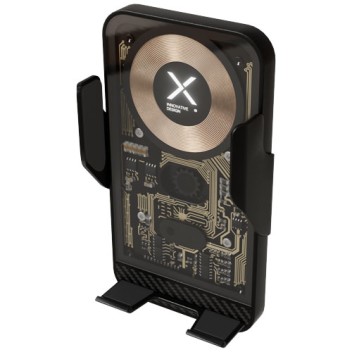 Caricabatterie wireless da 15 W con supporto per telefono da auto SCX.design V40 - Gadget.it - 