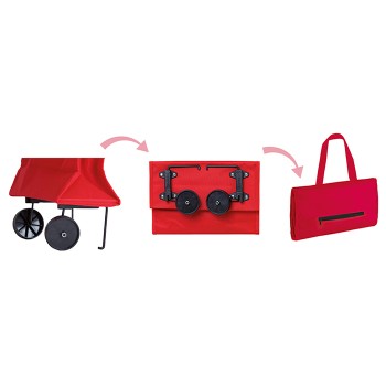 Carrello spesa in nylon 33x56x14,5 cm - CARRY - Gadget.it - 