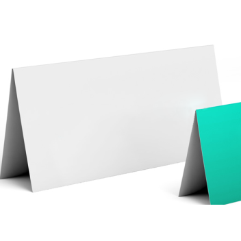 CARTELLINI DA TAVOLO 21x9,8 cm - Gadget.it - 