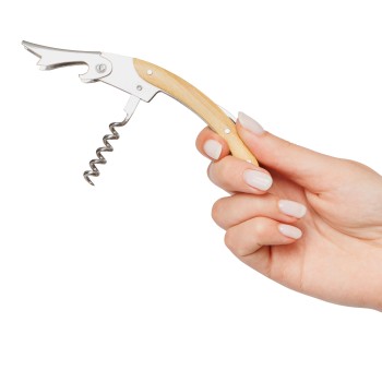 Cavatappi da sommelier Lenny | Bambù - Gadget.it - 
