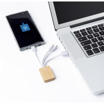Caricabatterie SlimLine 25W con USB-A e USB-C in Plastica Riciclata GRS - Gadget.it - 