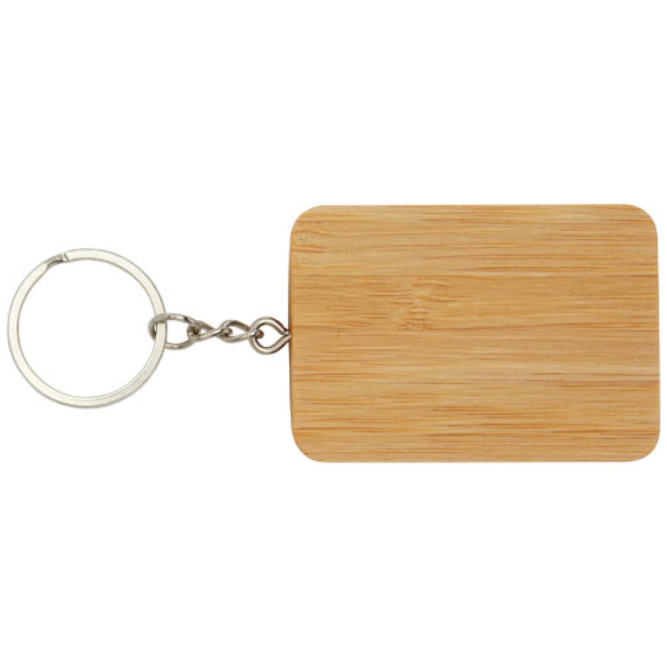 Cavo di ricarica con portachiavi in bambù 6 in 1 retrattile Reel - Gadget.it - 