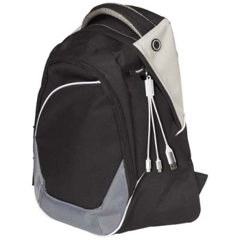 Cavo di ricarica in alluminio riciclato 4 in 1 con portachiavi Metal - Gadget.it - 