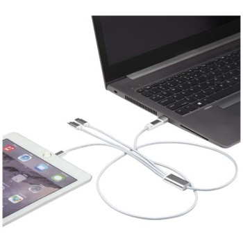 Cavo di ricarica in alluminio riciclato 5-1 Versatile - Gadget.it - 