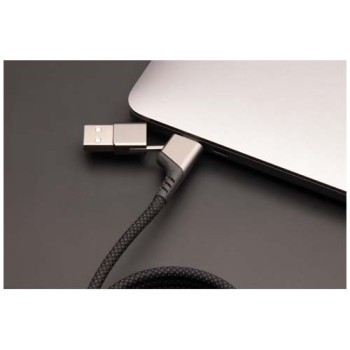 Cavo di ricarica magnetico ultraveloce 4 in 1 in PET riciclato da 100 W SCX.design C52  - Gadget.it - 