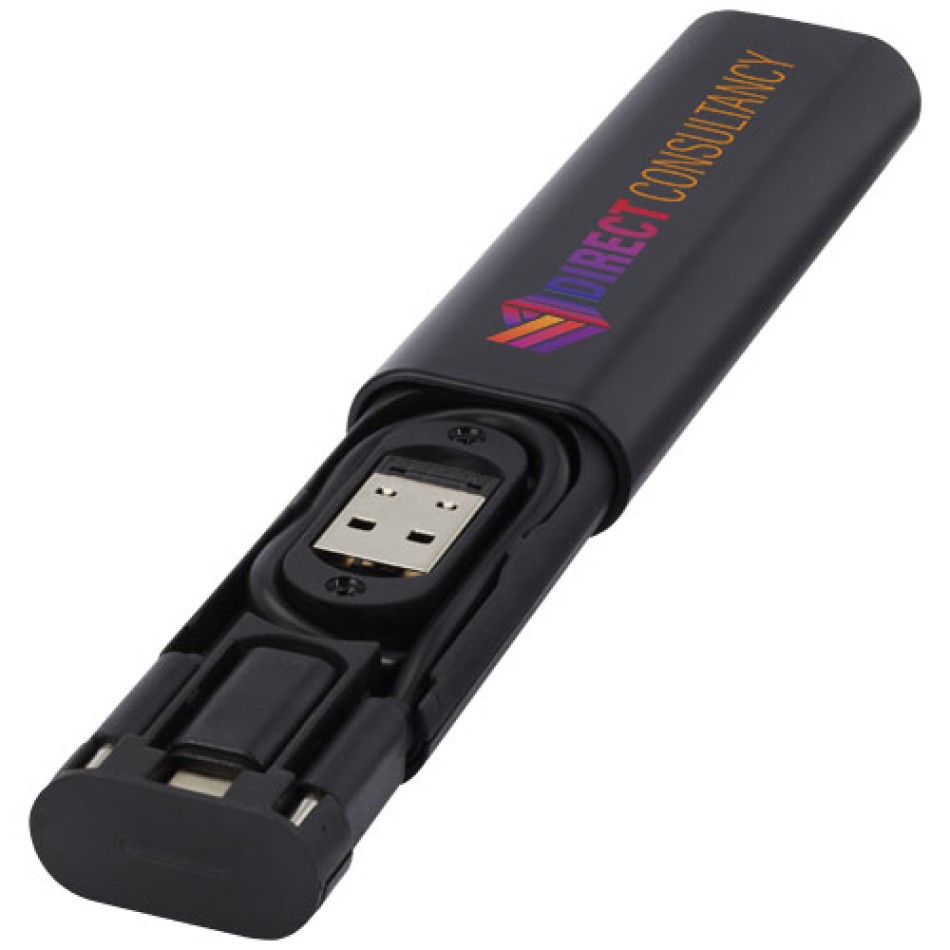 Cavo di ricarica modulare in plastica riciclata Whiz  - Gadget.it - 