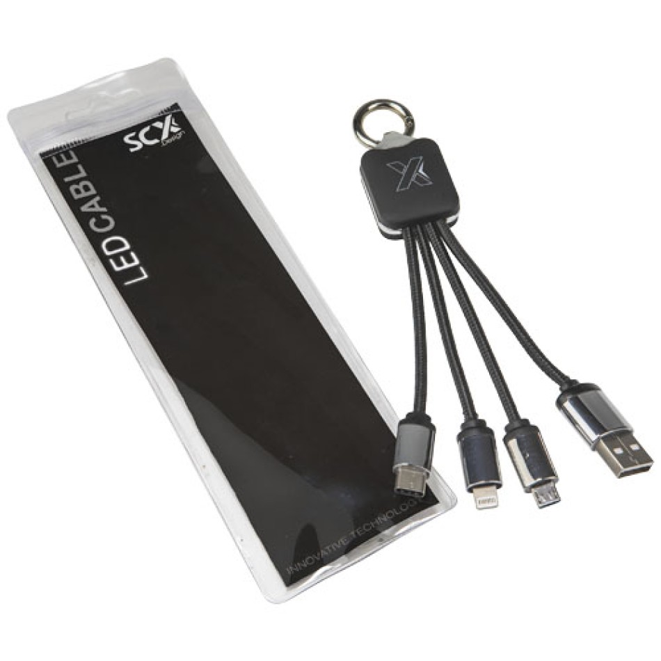 Cavo luminoso SCX.design C15 quadrato - Gadget.it - 