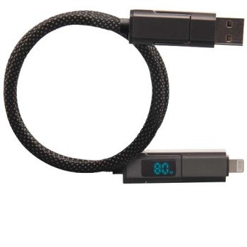 Cavo magnetico da 100 W con display SCX.design C57 - Gadget.it - 