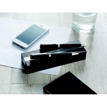 Set penne roller refill blu e nero - CECIL - Gadget.it - 