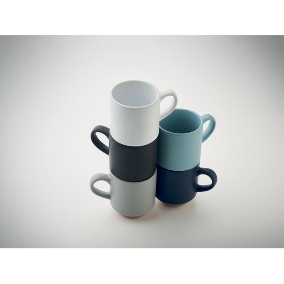 CERACK - Tazza impilabile in ceramica da 17 - Gadget.it - 