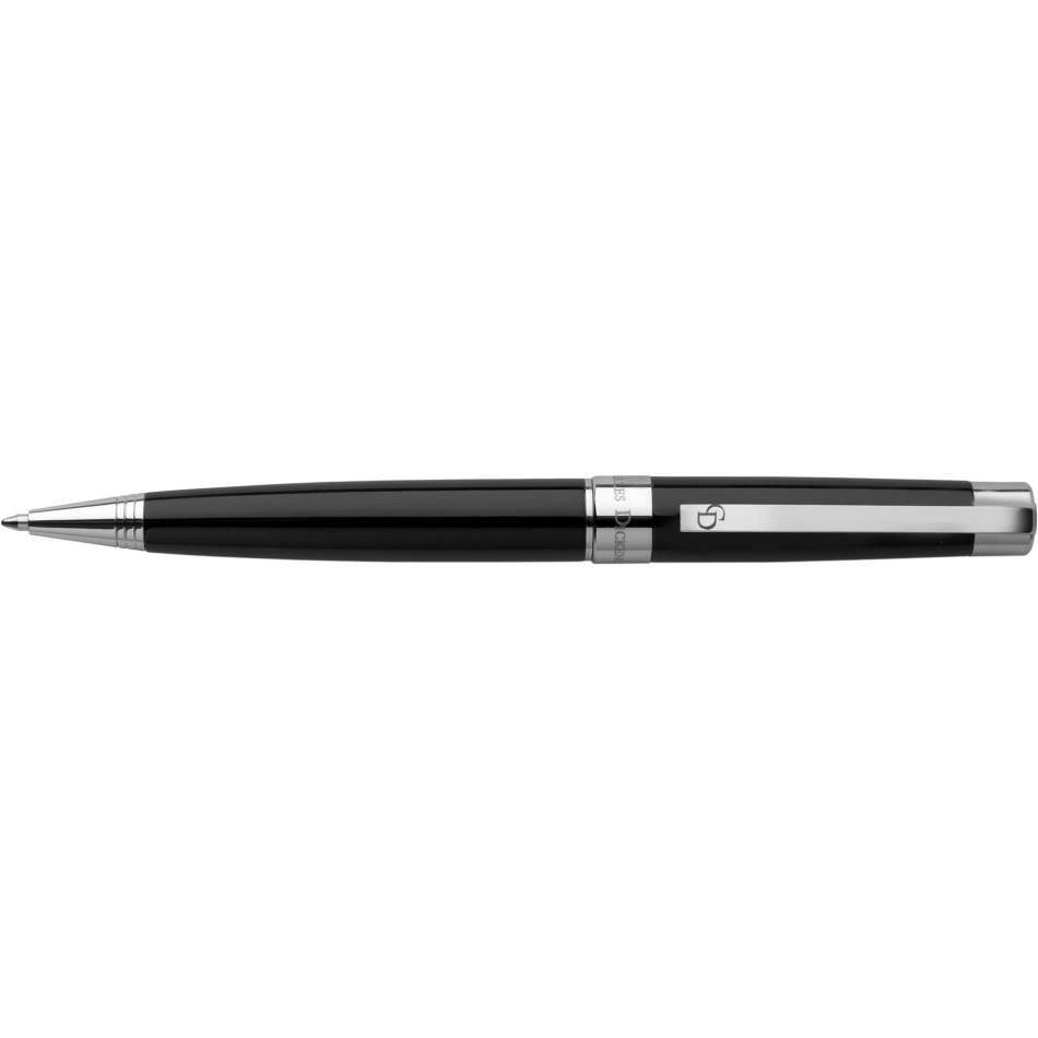 Penna in metallo refill nero - CHARLES DICKENS® LENA - Gadget.it - 