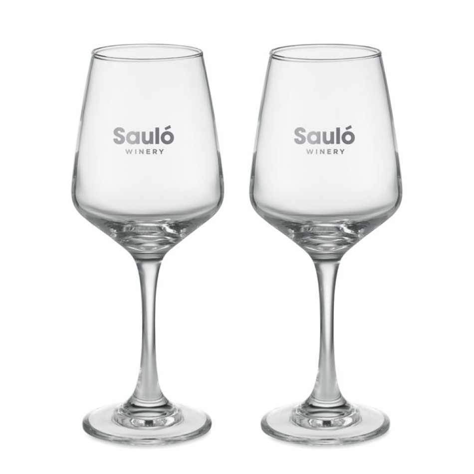Set di 2 Bicchieri da Vino 400 ml - Gadget.it - 