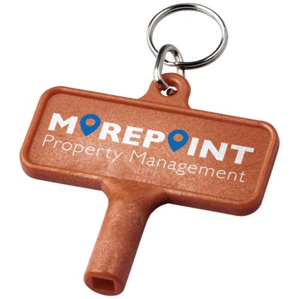 Portachiavi con chiave per radiatori - LARGO - Gadget.it - 