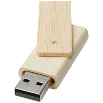 Chiavetta USB Rotate da 8 GB in bambù - Gadget.it - 