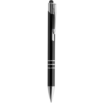 Penna in alluminio refill nero - CHROME PLUS - Gadget.it - 